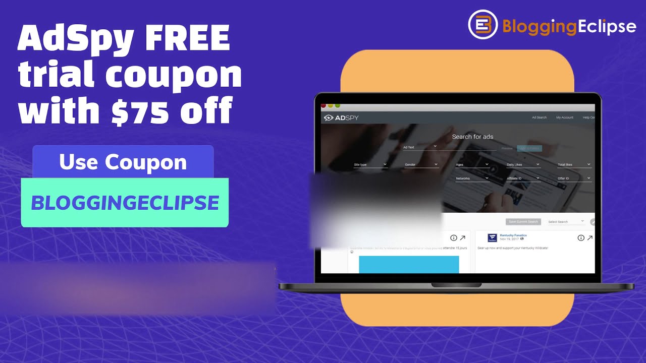 $75 OFF Special Adspy Coupon code + Extended free trial [Best 🔥FB Ads spy tool]