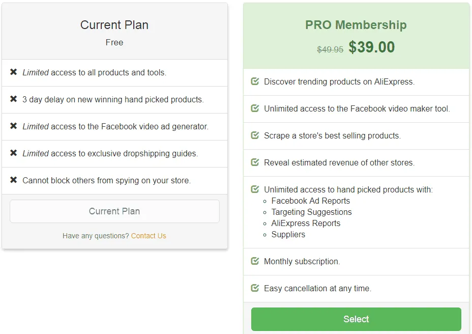 Niche Scraper Pricing