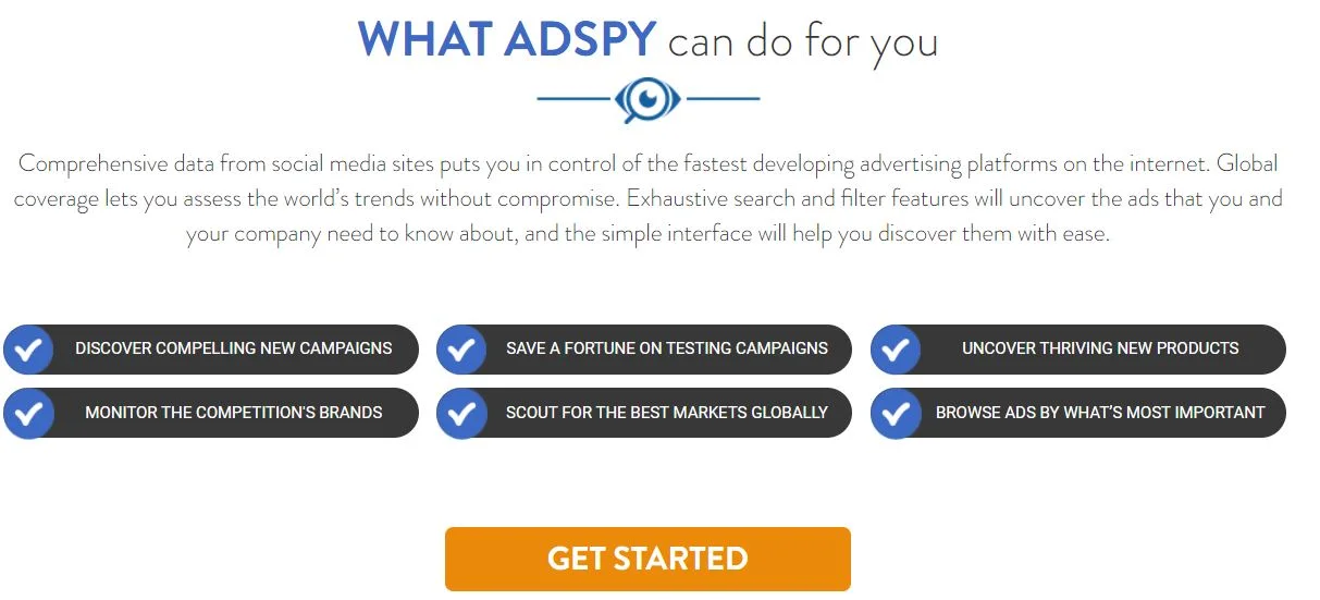 AdSpy Features