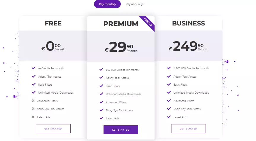 Dropispy Pricing Plans