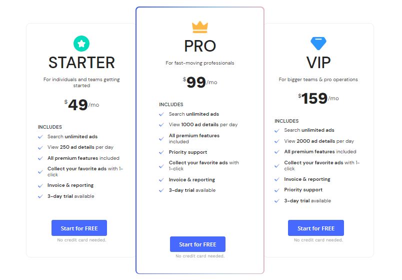 FlowSpy Pricing Plans