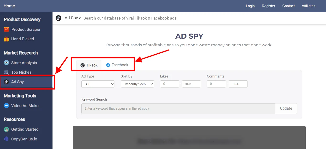 Ad Spy