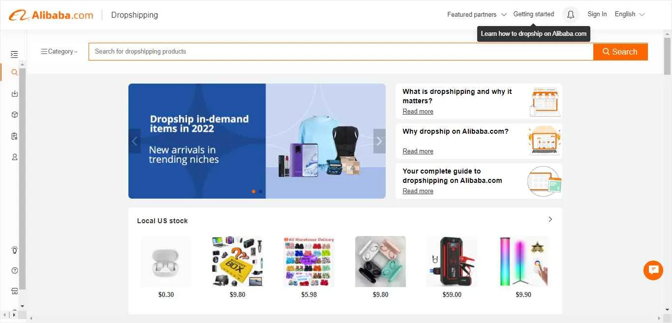 Alibaba for Dropshipping