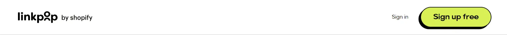 Linkpop Signup Process