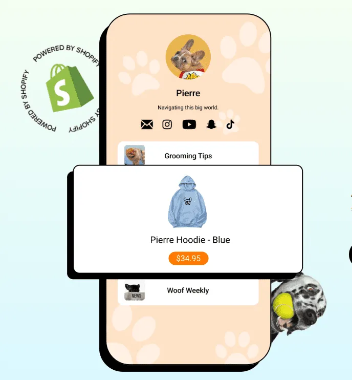 Linkpop User Interface