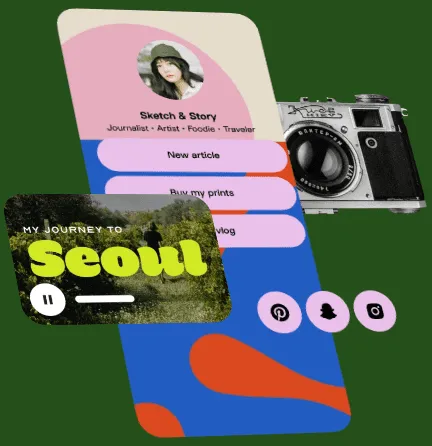 Linktree User Interface