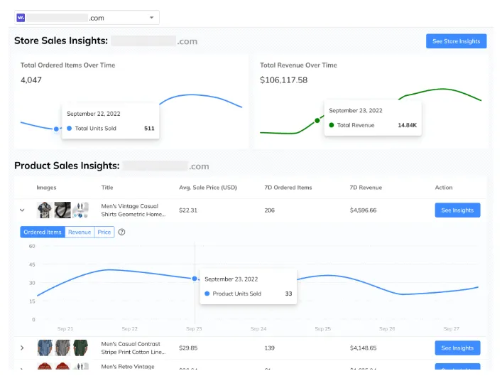 SimplyTrends Sales Tracker