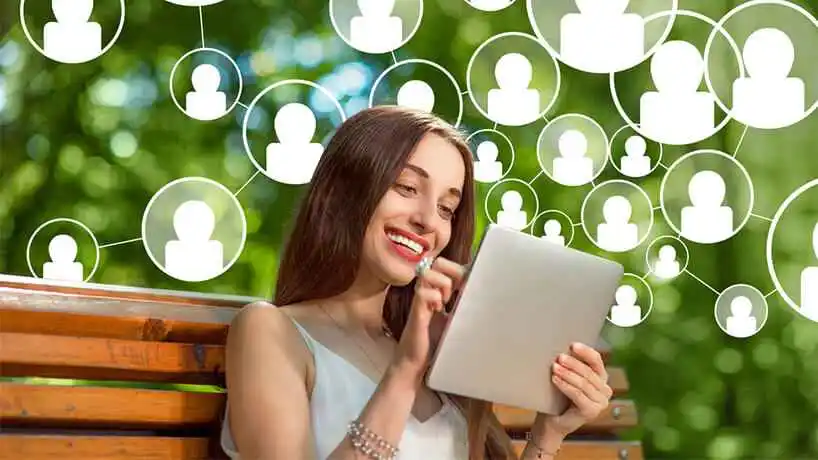 Join- an online community
