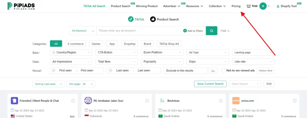 PiPiADS Dashboard