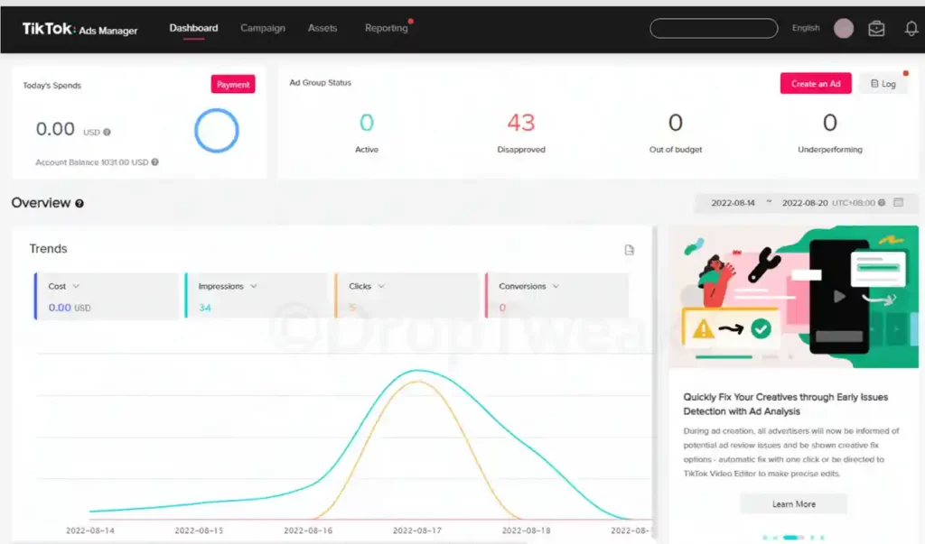 TikTok Attribution Manager (TAM)