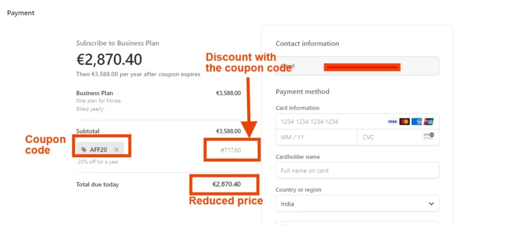 Minea Coupon Code