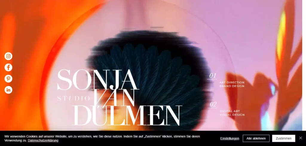 Sonja van Duelmen created by Wix