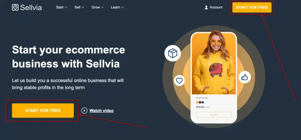 Sellvia Custom Store Review