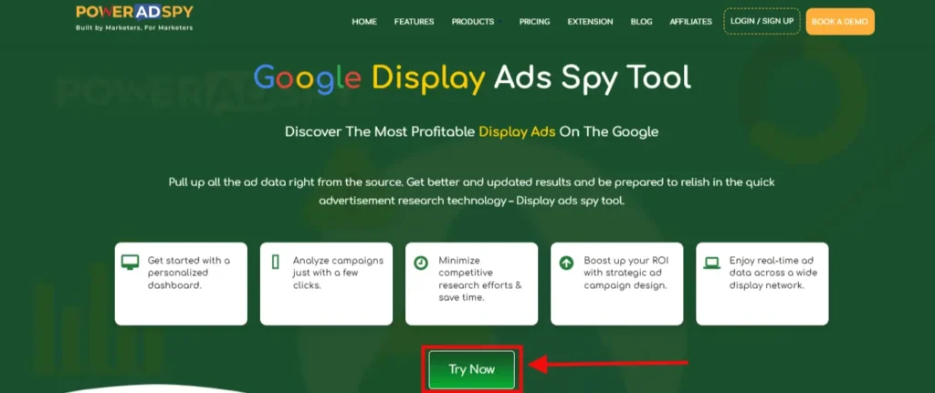 Display Ad Spy Tool by PowerAdspy